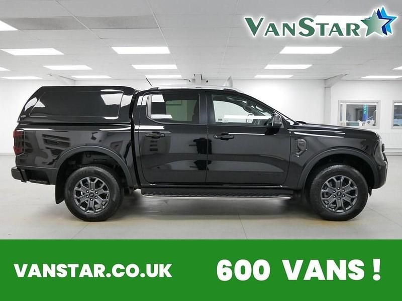 Black Used 2024 Ford Ranger Wildtrack Pickup | £35,989 (Good price) - Image 1/4