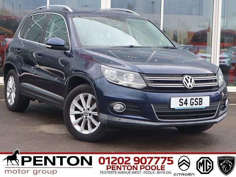 Used VW Tiguan SE 177 HP (130 kW) 2013 Blue SUV