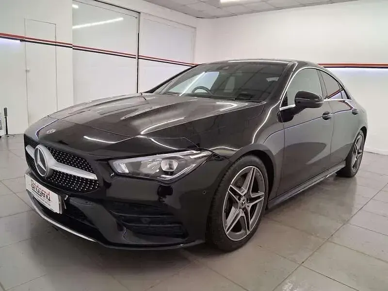 Used Mercedes CLA200 AMG line 163 HP (119 kW) 2020 Black Coupe