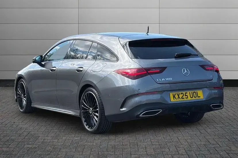 Used Mercedes CLA180 Shooting Brake AMG Line Premium Plus 148 HP (108 kW) 2025 Mountain grey metallic Estate