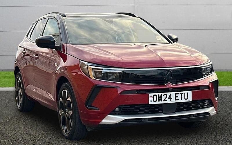 Used Vauxhall Grandland X Ultimate 131 HP (96 kW) 2024 Red SUV