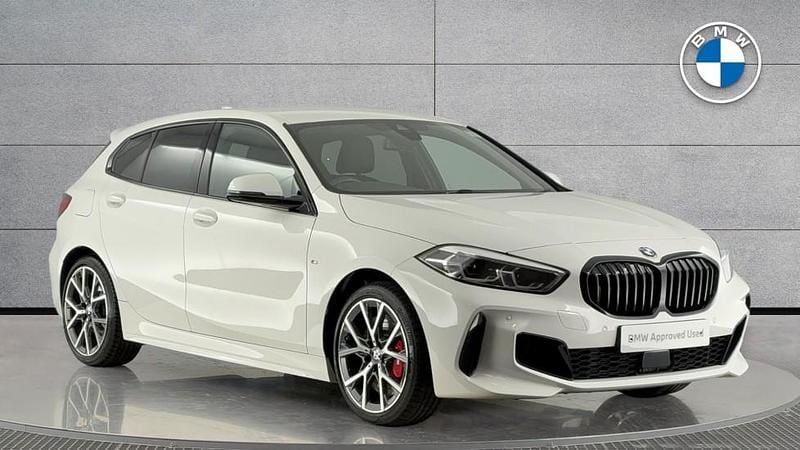 White Used 2023 BMW 128 Shadowline | £26,290 (Fair price) - Image 1/4