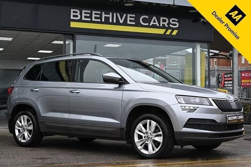 Used Skoda Karoq SE 115 HP (84 kW) 2020 Grey SUV