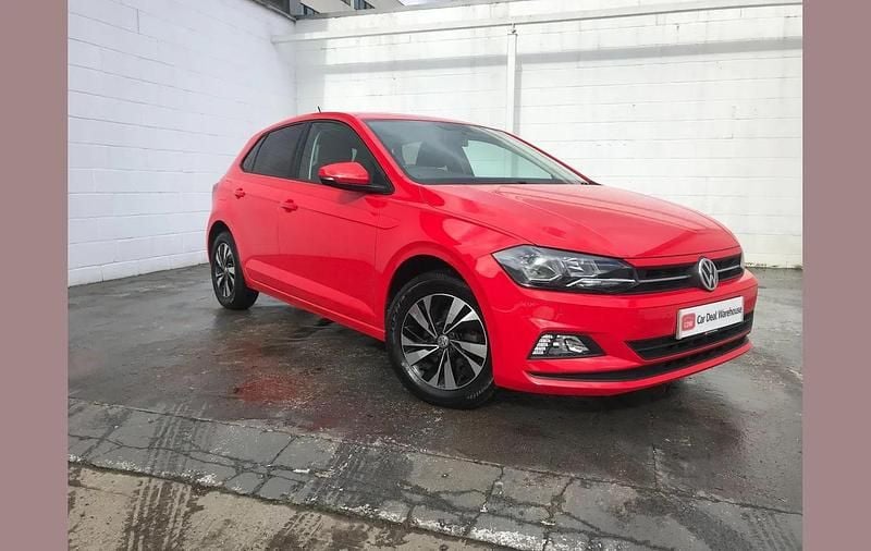 Used VW Polo Match 79 HP (58 kW) 2020 Red Hatchback