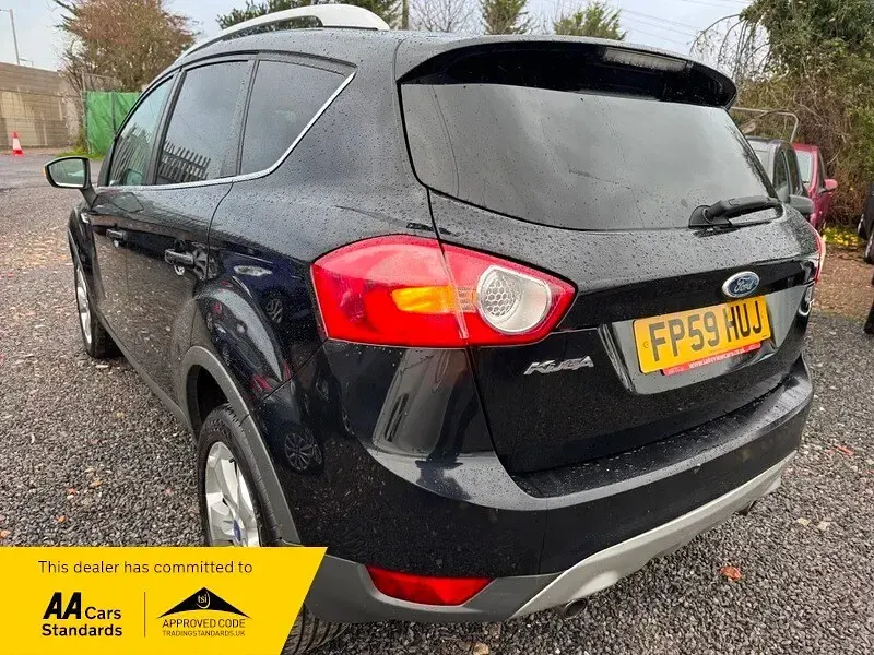 Used Ford Kuga Zetec 136 HP (100 kW) 2009 Black SUV