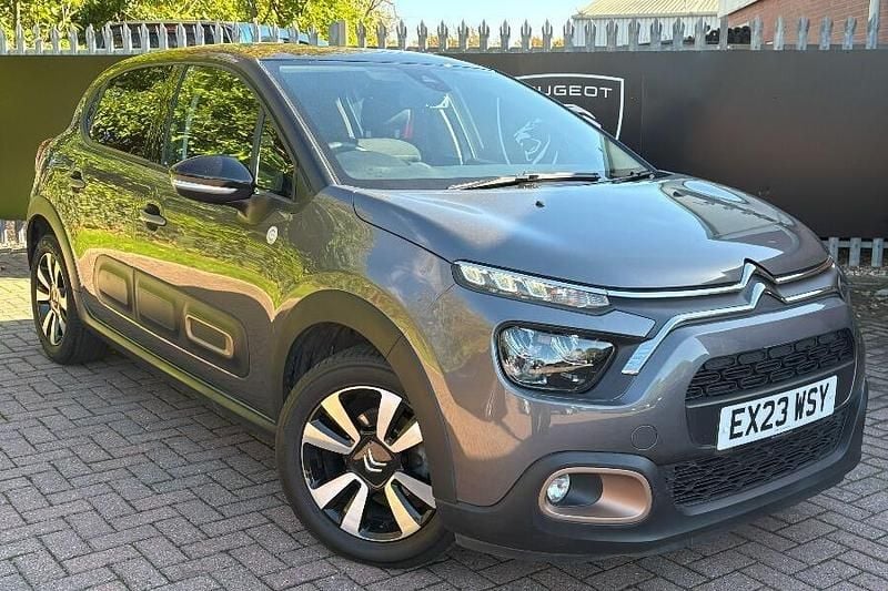 Grey Used 2023 Citroën C3 PureTech Hatchback | £11,974 (Good price) - Image 1/4