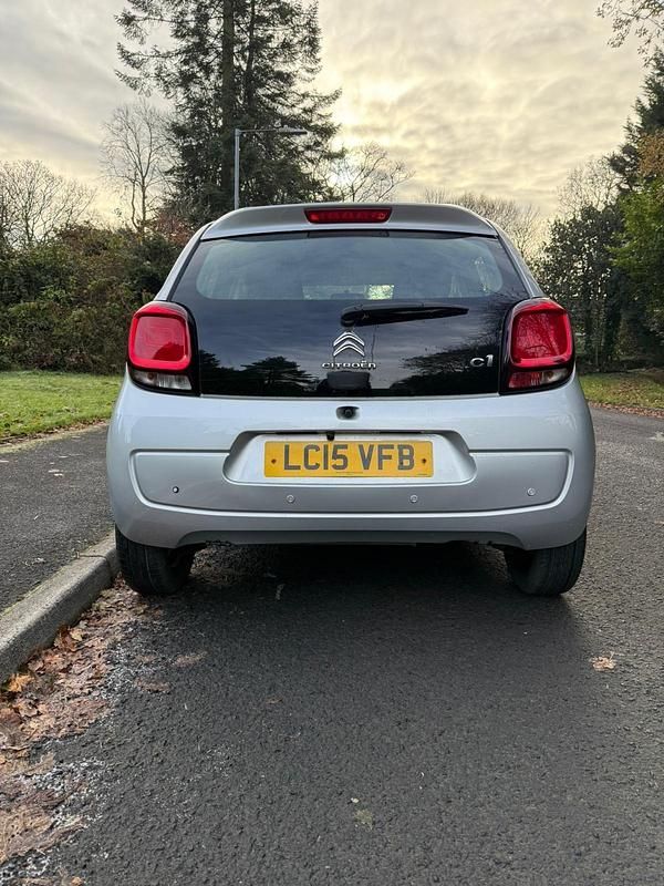 Used Citroën C1 Feel 82 HP (60 kW) 2015 Grey Hatchback