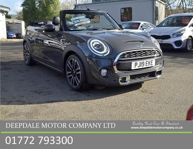 Used Mini Cooper S Cabriolet Exclusive 2019 Grey Cabriolet