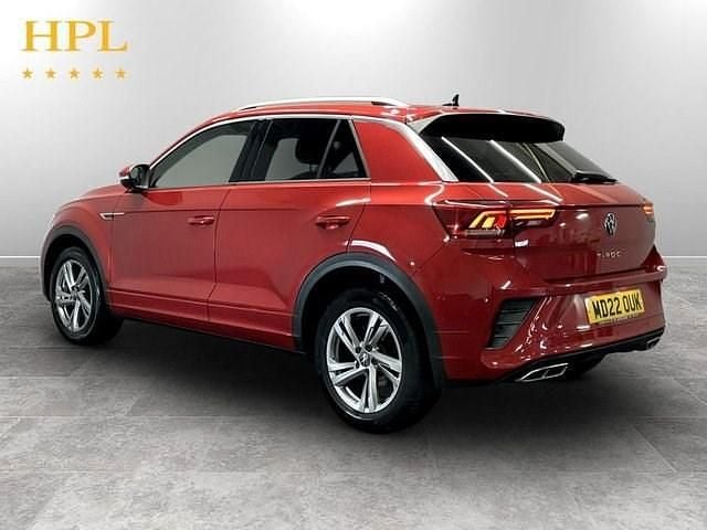 Used VW T-Roc R-line 150 HP (110 kW) 2022 Red SUV