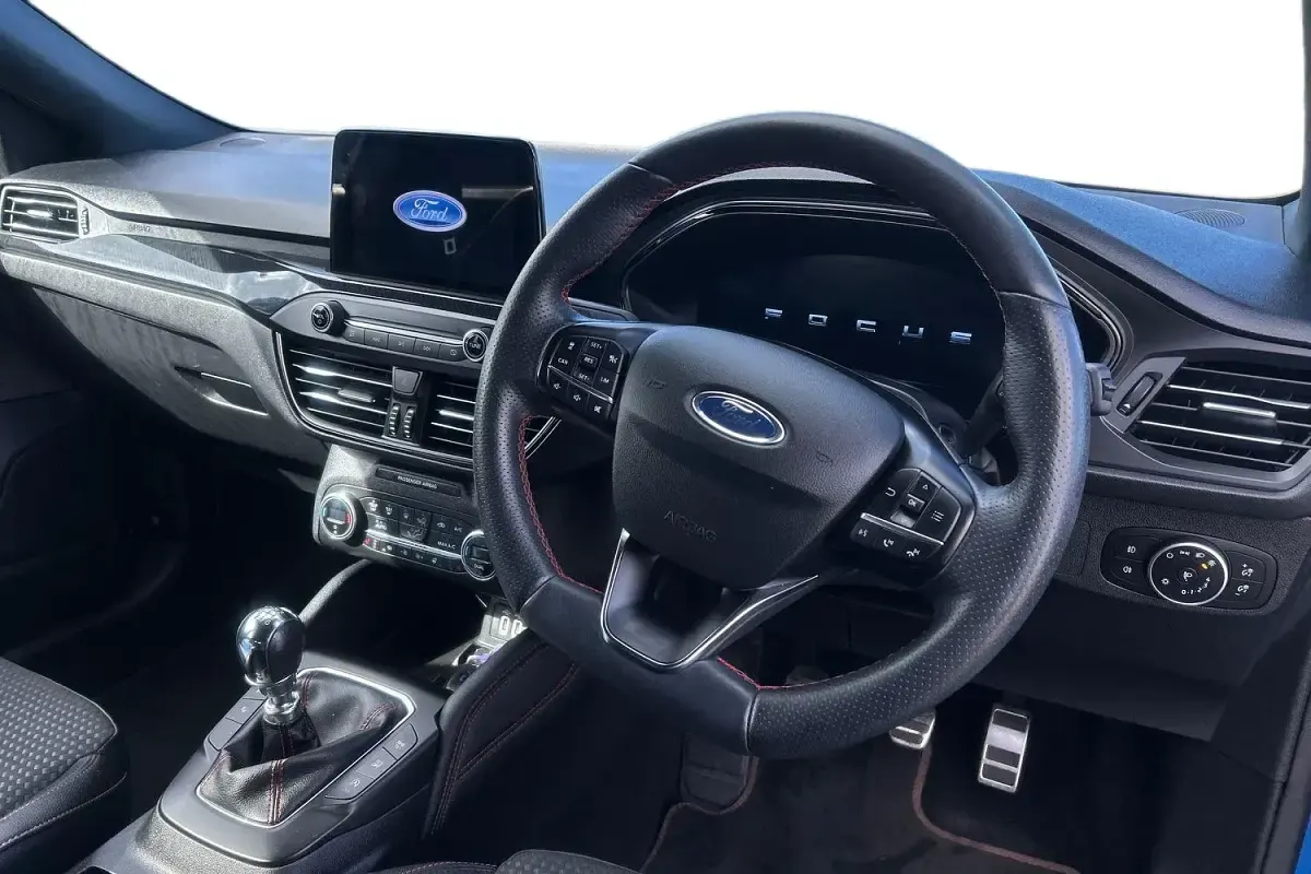 Used Ford Focus ST-Line X 150 HP (110 kW) 2021 Blue Hatchback