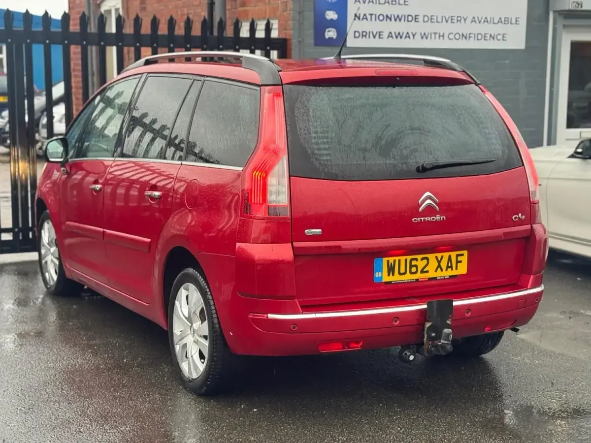 Używany Citroën Grand C4 Picasso Platinum 2012 Czerwony Minivan