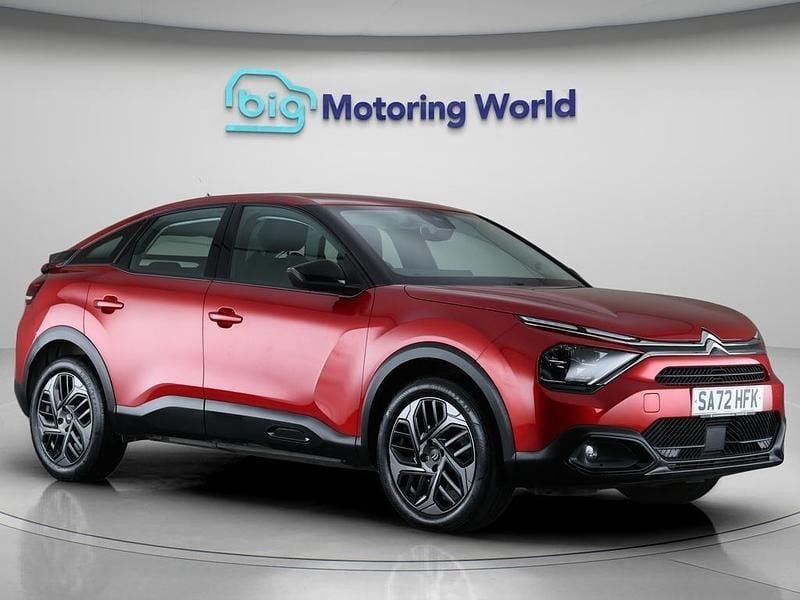 Red Used 2022 Citroën C4 PureTech Hatchback | £13,900 (Good price) - Image 1/4