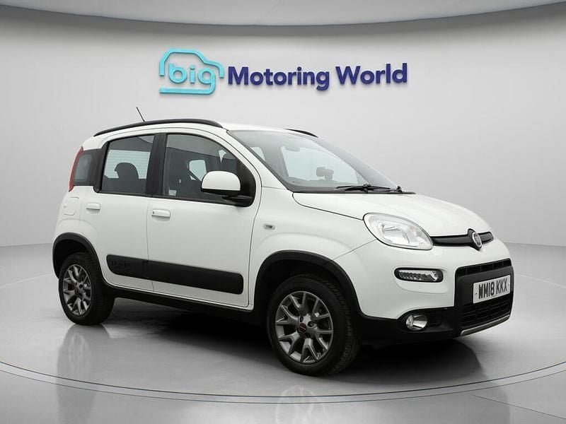 White Used 2018 Fiat Panda 4x4 S Hatchback | £7,900 (Fair price) - Image 1/4