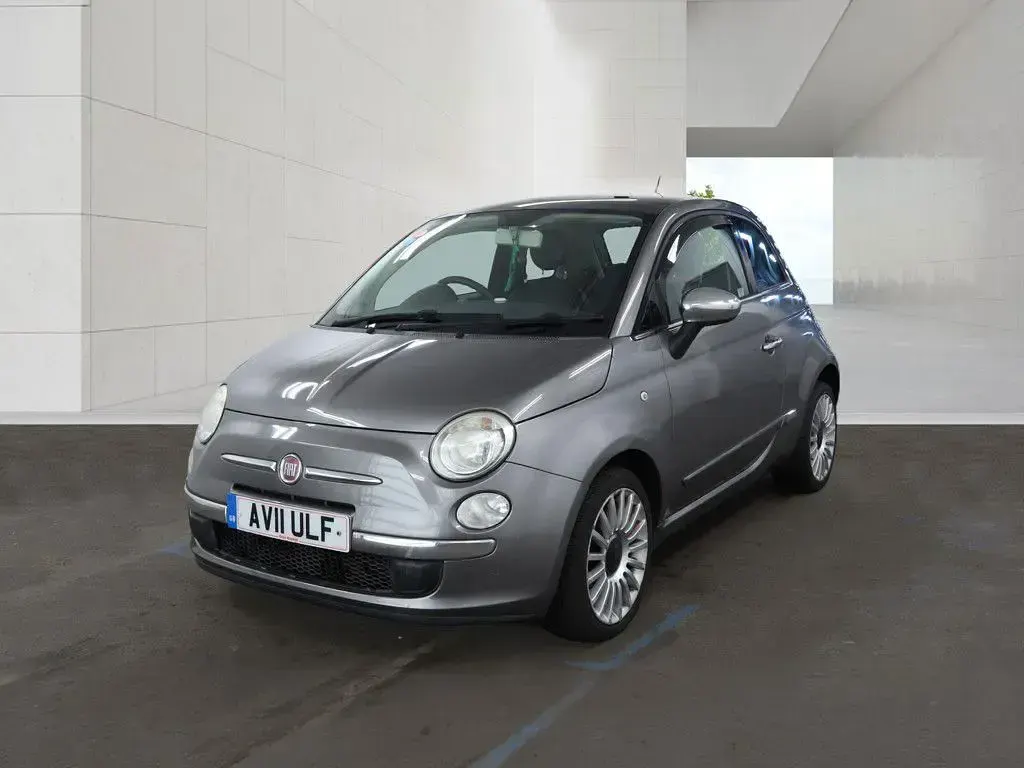 Used Fiat 500 Lounge 69 HP (50 kW) 2011 Grey Hatchback