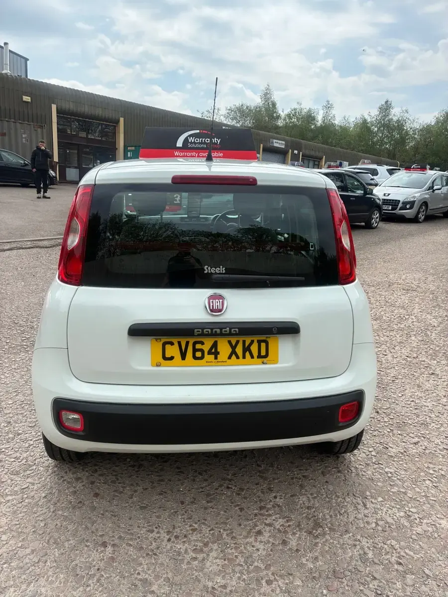 Begagnad Fiat Panda Pop 69 HK (50 kW) 2014 Vit Halvkombi