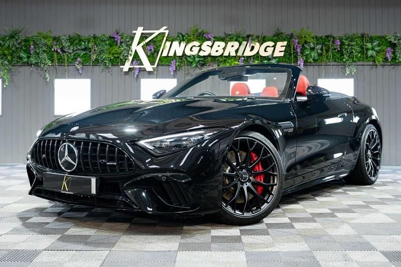 Used Mercedes SL55 AMG Premium Plus 469 HP (344 kW) 2023 Black Cabriolet