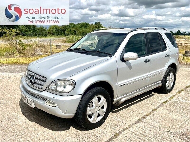 Silver Used 2005 Mercedes ML270 SUV | £2,299 - Image 1/4