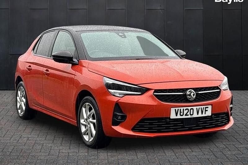 Used Vauxhall Corsa SRi 101 HP (74 kW) 2020 Orange Hatchback