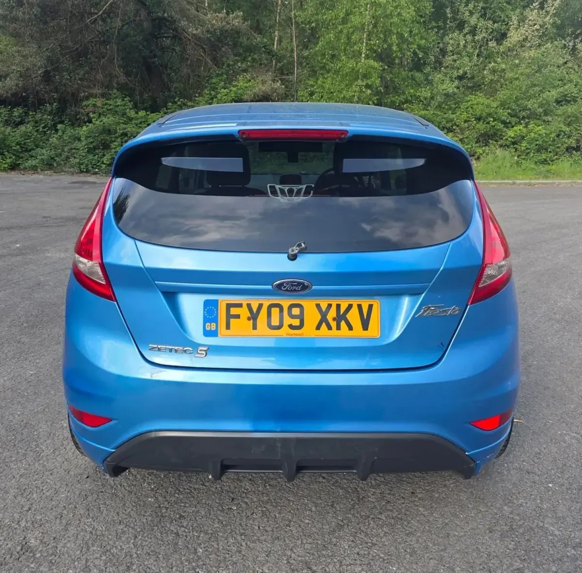 Używany Ford Fiesta Zetec 2009 Niebieski Hatchback