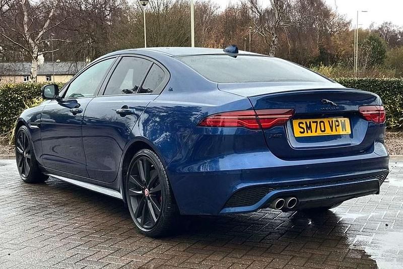 Used Jaguar XE R-Dynamic 200 HP (147 kW) 2020 Blue Sedan