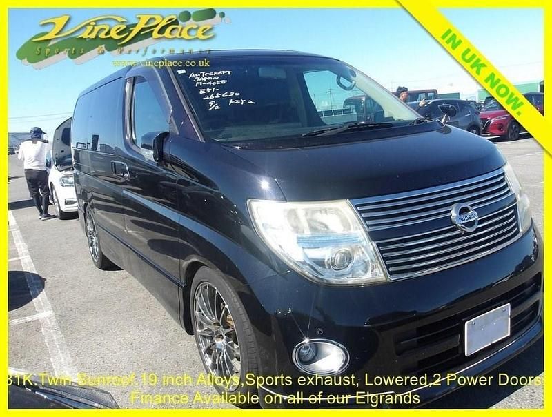 Black Used 2008 Nissan Elgrand MPV | £10,000 (A bit pricey) - Image 1/3