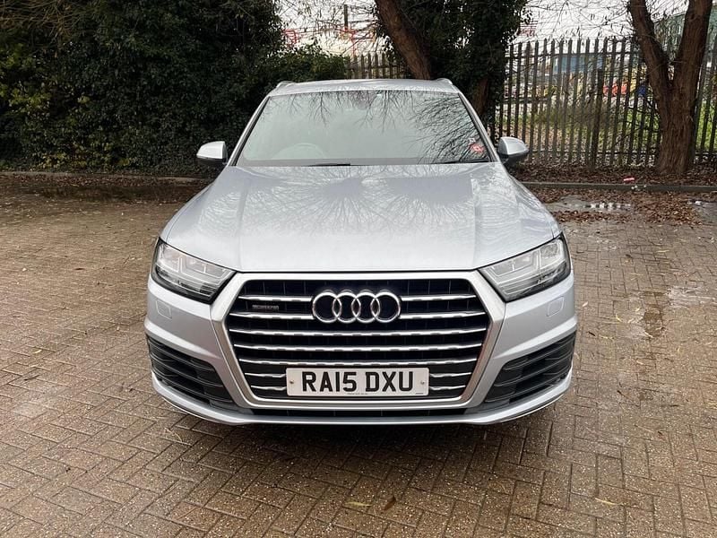 Used Audi Q7 S-Line 272 HP (200 kW) 2015 Silver SUV