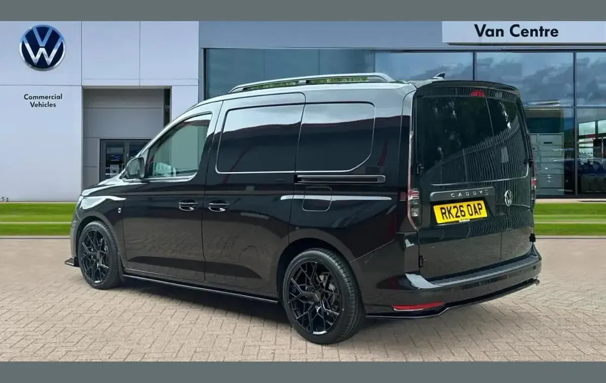 Used VW Caddy Pro 120 HP (88 kW) 2026 Black MPV