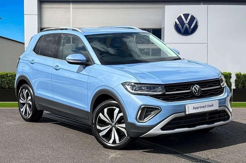 Blue Used 2024 VW T-Cross Style SUV | £20,990 - Image 1/4