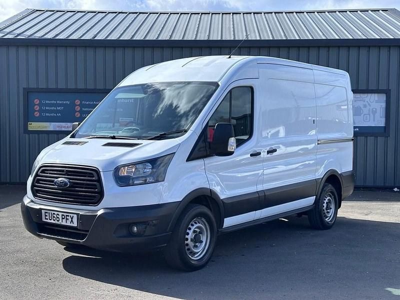Used Ford Transit 130 HP (95 kW) 2016 White Van