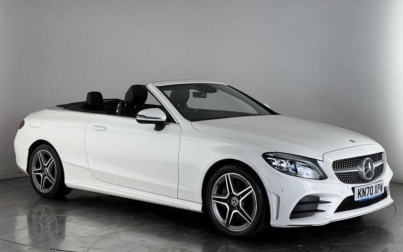 Used 2023 Mercedes C300 AMG line Cabriolet | £27,300 (Good price) - Image 1/3