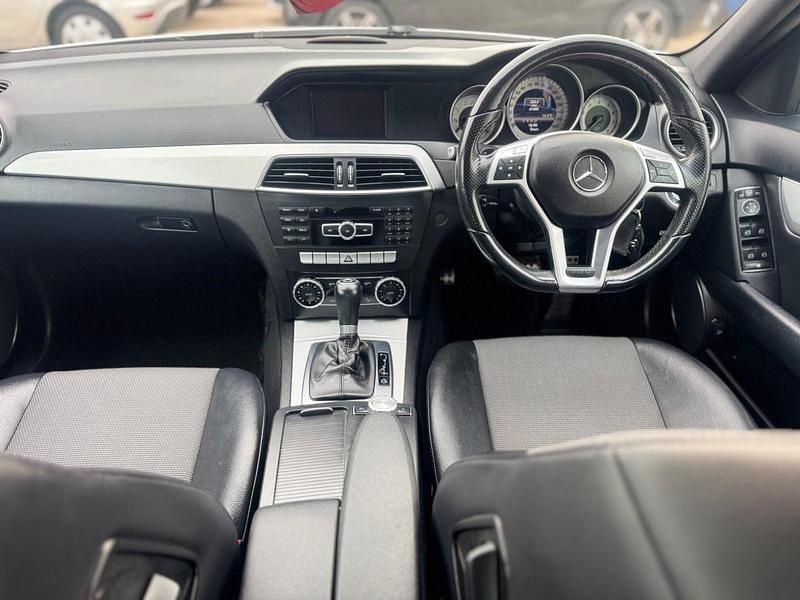 Used Mercedes C180 AMG 2013 White Sedan