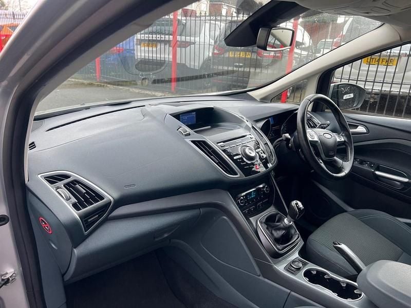 Used Ford C-MAX Titanium 125 HP (91 kW) 2013 Silver MPV