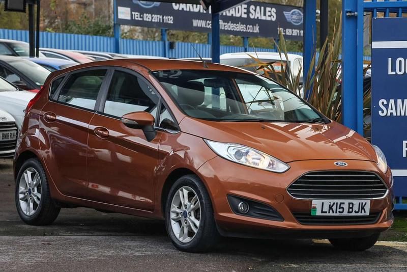 Used Ford Fiesta Zetec 2015 Brown Hatchback