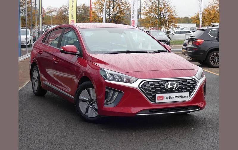 Red Used 2022 Hyundai Ioniq Premium Sedan | £15,399 (Fair price) - Image 1/4