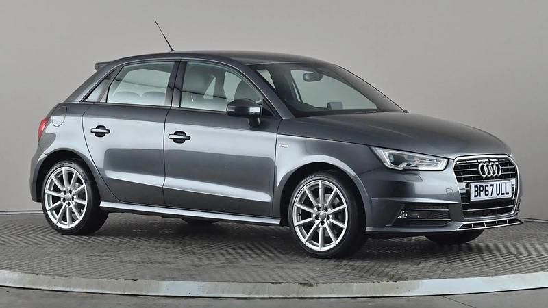Used Audi A1 S-Line 125 HP (91 kW) 2018 Grey Hatchback