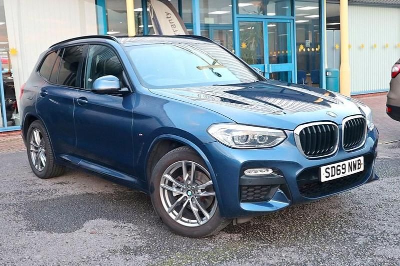 Phytonic blue Used 2019 BMW X3 M Sport SUV | £23,289 (Good price) - Image 1/1