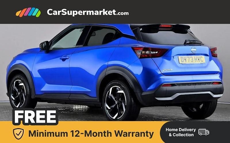 Used Nissan Juke N-Connecta 114 HP (83 kW) 2023 Blue SUV