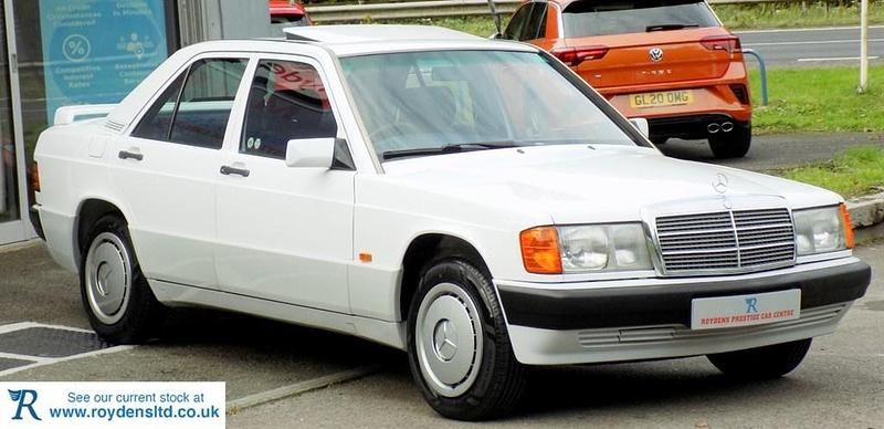White Used 1992 Mercedes 190 Sedan | £8,490 - Image 1/4