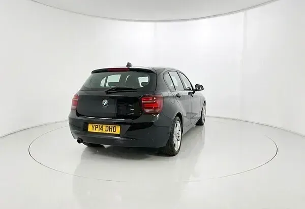Used BMW 116 Sport Line 136 HP (100 kW) 2014 Black Hatchback
