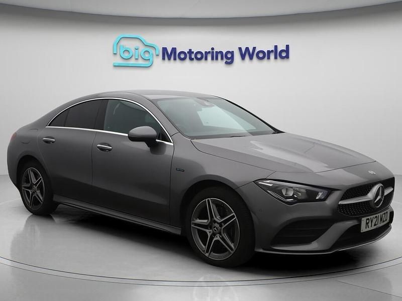 Grey Used 2021 Mercedes CLA250e AMG line Sedan | £18,800 (Fair price) - Image 1/4