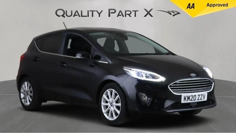 Black Used 2020 Ford Fiesta Titanium Hatchback | £8,080 (Super price) - Image 1/4