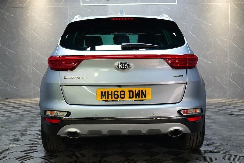 Used Kia Sportage GT-Line 134 HP (98 kW) 2019 Silver SUV