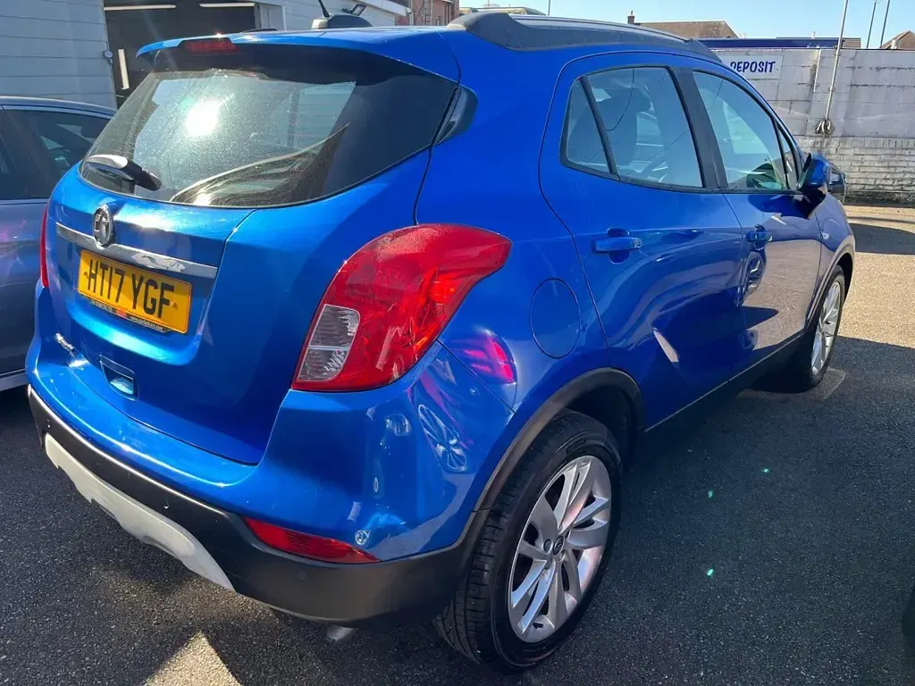 Used Vauxhall Mokka X Active 115 HP (84 kW) 2017 Blue SUV