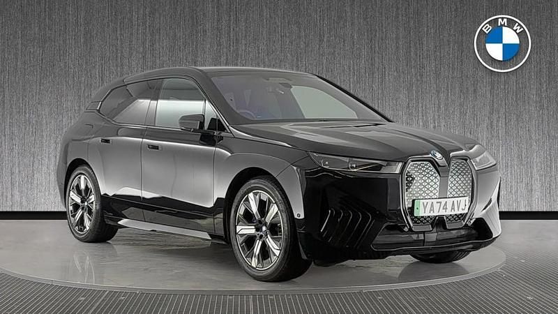 Black Used 2025 BMW iX M Sport SUV | £58,499 (Fair price) - Image 1/4