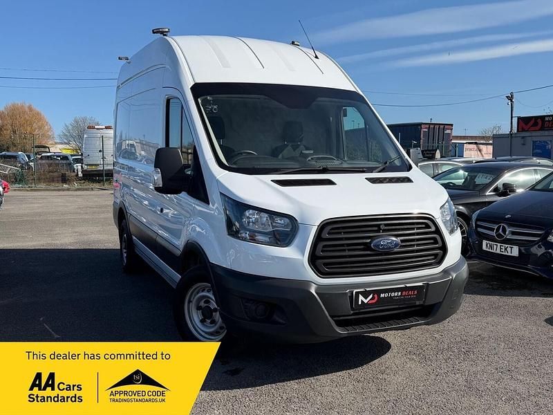 Used Ford Transit 130 HP (95 kW) 2018 White Van