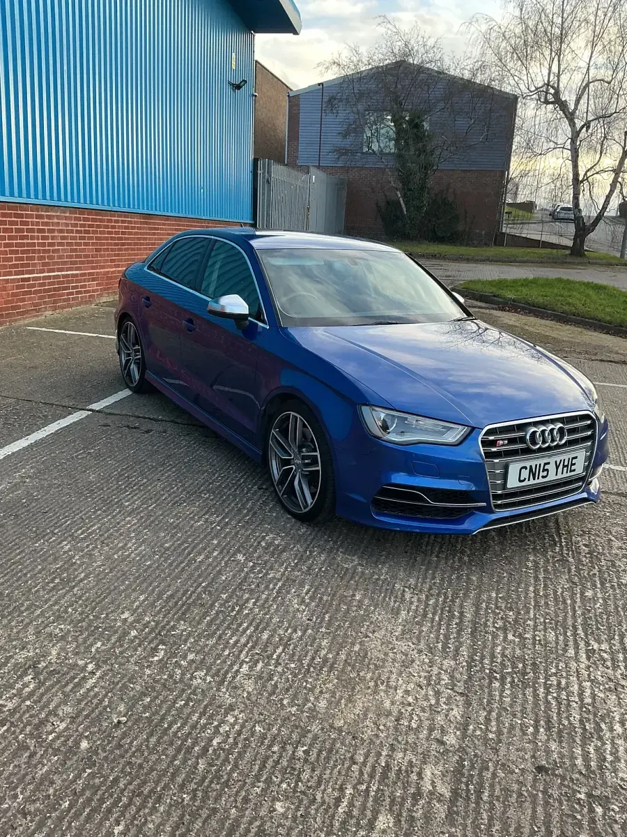 Używany Audi A3 310 KM (228 kW) 2015 Niebieski Sedan/Limuzyna
