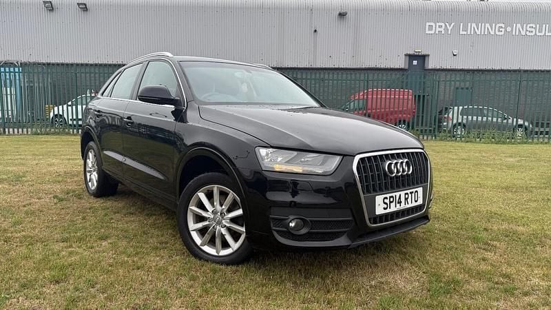 Black Used 2014 Audi Q3 SUV | £6,895 (Good price) - Image 1/4