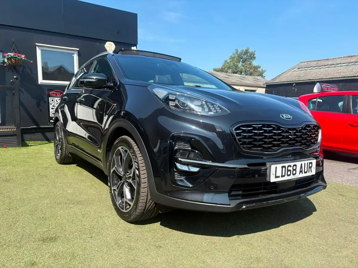 Used Kia Sportage GT-Line S 177 HP (130 kW) 2018 Black SUV