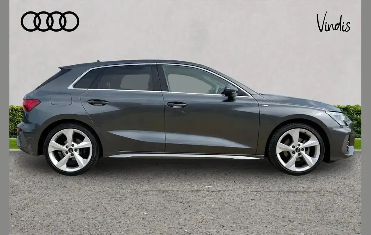 Used Audi A3 S-Line 147 HP (108 kW) 2022 Grey Sedan