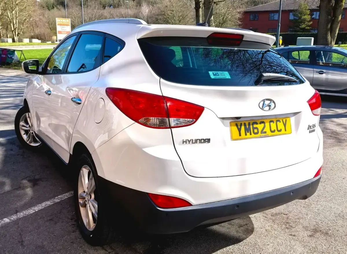 Usado Hyundai ix35 Premium 116 CV (85 kW) 2013 Blanco SUV